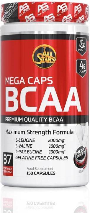 Actual product image All-Stars BCAA Mega Caps (1 Piece, Capsules, 177 g)