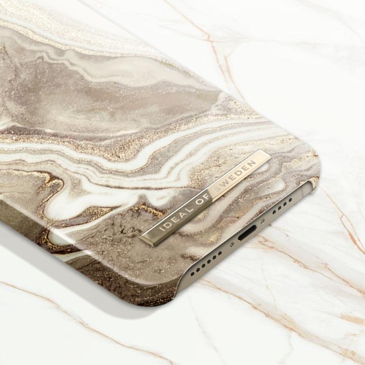 Productafbeelding iDeal Of Sweden Ontwerper overtrek Golden Sand Marble (Apple iPhone 14 Pro)