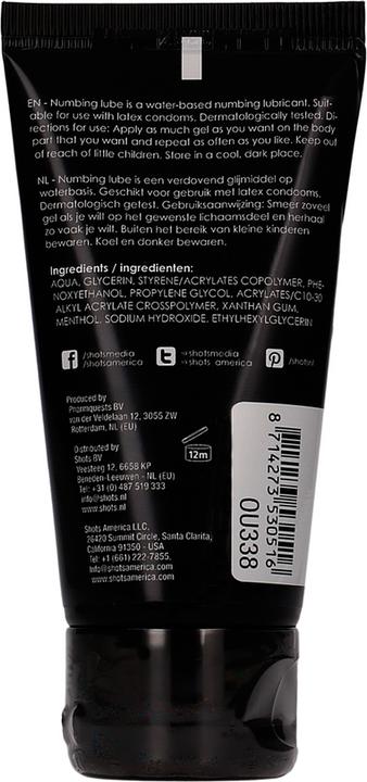 Produktbild Pharmquests Numbing Lubricant (50 ml)