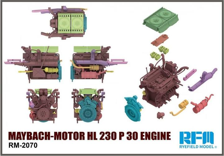 Produktbild Rye Field Model Maybach-Motor HL 230 P 30 Engine