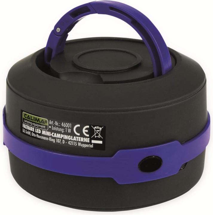 Immagine prodotto Calima ATTREZZATURA DA CAMPEGGIO Mini lanterna da campeggio a LED, pieghevole