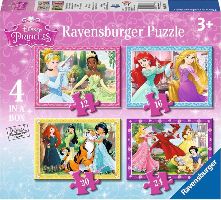 Actual product image Ravensburger Disney Prinses puzzle, 4in1 (24 pieces)
