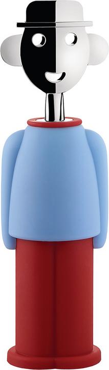 Image du produit Alessi Tire-bouchon Alessandro M. bleu clair-rouge (Tire-bouchon)