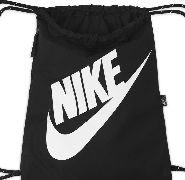 Actual product image Nike Heritage Drawstring Bag DC4245-010 Black