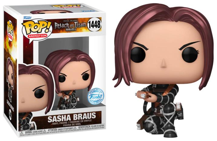 Produktbild Funko POP! L'Attaque des Titans (Season 4) Sasha Braus Métallique Exclusive