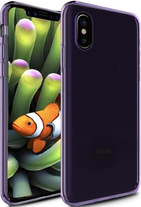 Produktbild Zizo TPU Cover - iPhone X Hülle (Lila) (Apple iPhone X)