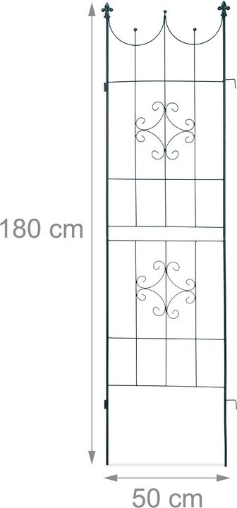 Image du produit Relaxdays Treillis jardin set de 2 (1.50 cm, 50 cm)