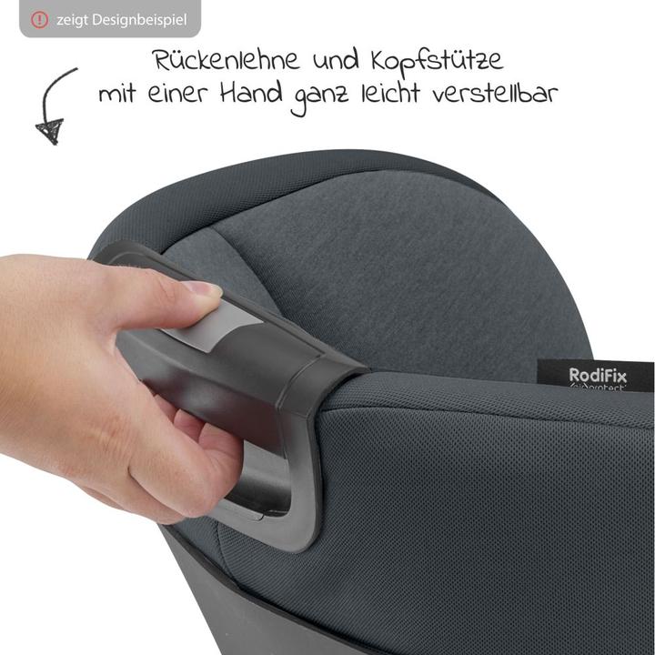 Image du produit Maxi-Cosi MC RodiFix S I-Size Basic Blac (Siège pour enfant, Norme ECE R129/i-Size)