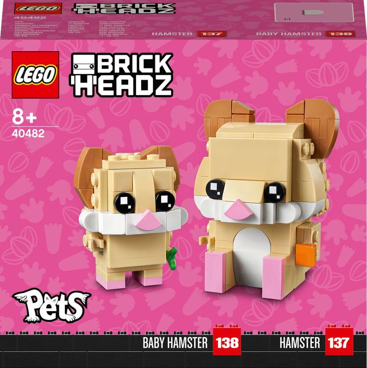 Produktbild LEGO Hamster (40482, LEGO Brickheadz)