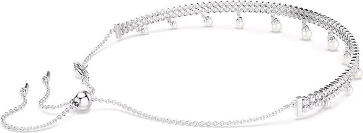 Immagine prodotto Swarovski x Ariana Grande Choker Kristallperle Rundschliff Weiss Rhodiniert (Metallo Swarovski)