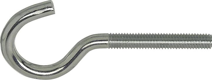 Produktbild Lüsebrink Schraubhaken mit metrischem Gewinde gebogen M 6x60 verzinkt-blau (100 Schrauben pro Stück)