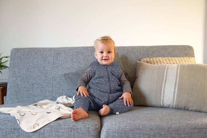 Produktbild Lässig Baby Schlafsack triangle blau (92 cm)