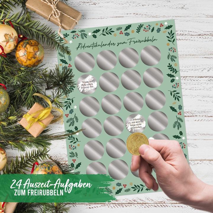 Image du produit Papierdrachen Calendrier de l'Avent à gratter - Petite pause