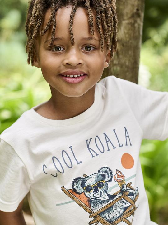 Produktbild Vertbaudet Jungen T-Shirt, Tierprint (92)