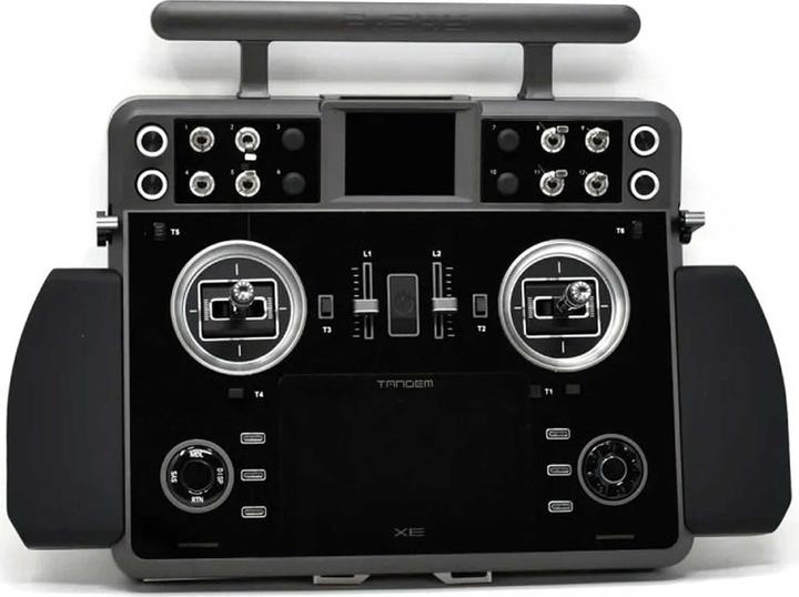 Immagine prodotto FrSky TANDEM XE EU/LBT Glossy black panel Senderset 2,4Ghz Akku, Softcase
