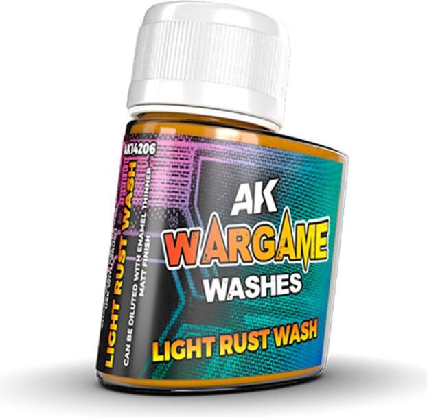 Produktbild AK Interactive Pot de Wash For Wargame - Light Rust Wash (35 ml)