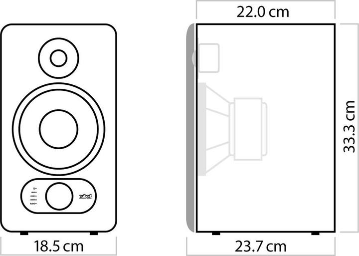 Immagine prodotto Nubert nuPro SP-200 (1 coppia, 120 W)