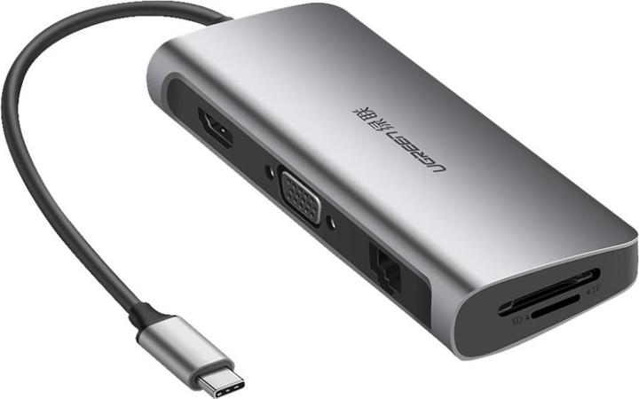 Produktbild Ugreen 9 in 1 Hub (USB-C, 9 Ports)