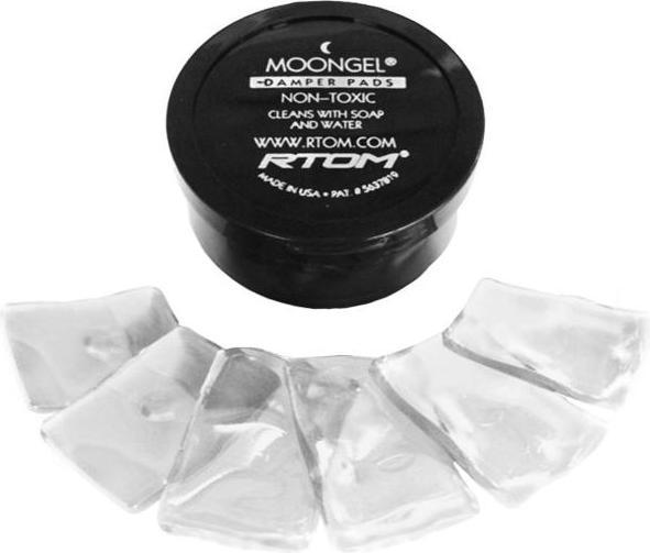 Produktbild Rtom Moongel CLEAR 6 Stk Dämpfer mit Damper Pads (Trommel)