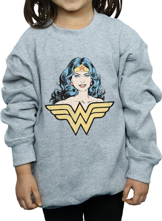 Image du produit - Sweat WONDER WOMAN GAZE - Fille (152, 158)