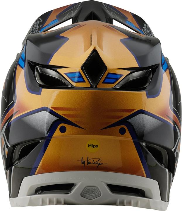 Produktbild Troy Lee Designs D4 Composite MIPS Helm, Royalty, black/gold, XS | 53-54cm