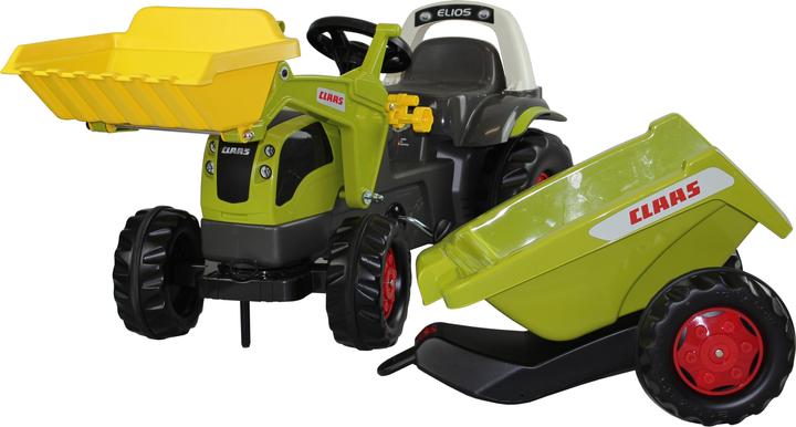 Actual product image Rolly Toys RollyToys Pedal Tractor Claas Xerion with rollyMinitrac Trailer Tractor with Trailer