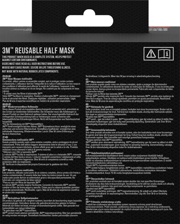 Actual product image 3M Replacement filter (ABEK1, 2 x)