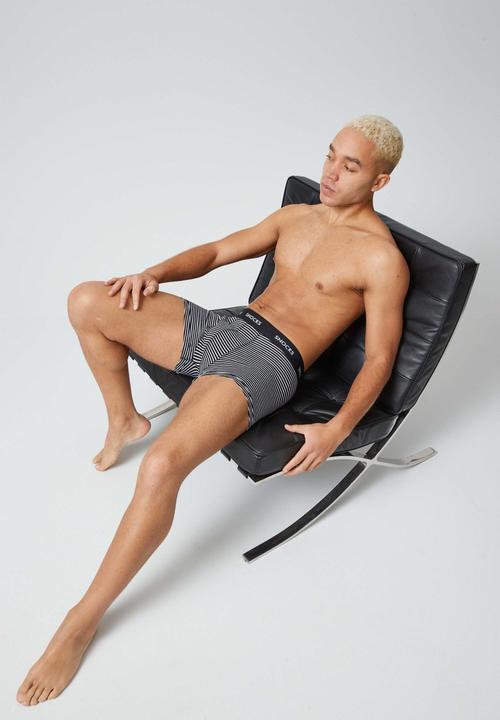 Actual product image Snocks Boxershorts mit Streifen (XXL, pack of 6)