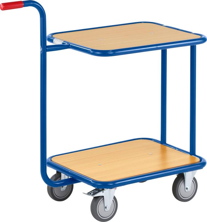 Actual product image Schäfer Shop Handle roller with 2 wooden loading surfaces (150 kg)