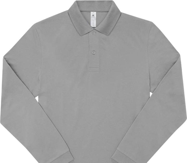 Actual product image B&C Mens My Long-Sleeved Polo Shirt (L)