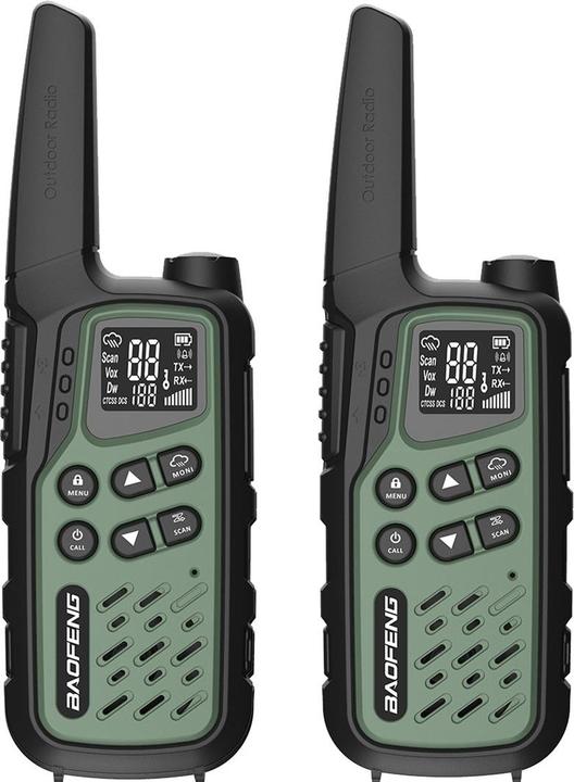 Productafbeelding Baofeng Portofoon BF-T25E Groen (10 km)