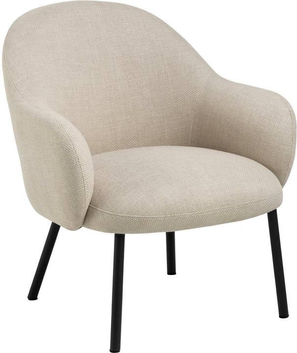 Actual product image AC Design Sessel Spencer Polyurethan (PU)/Stahl, Beige