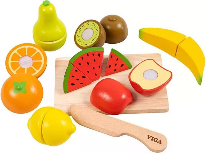 Viga Toys Früchte-Set zum Schneiden