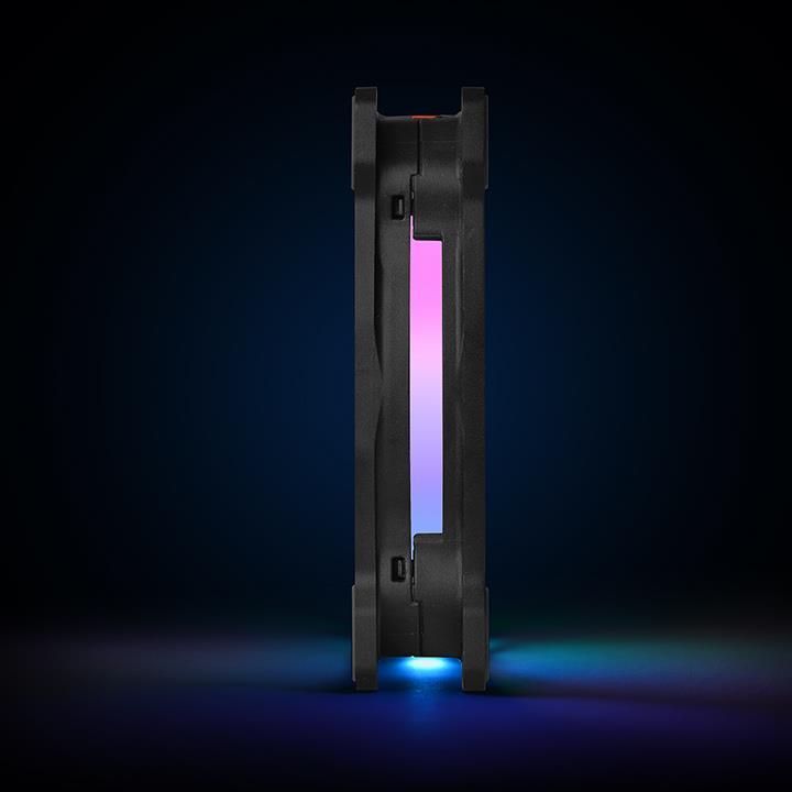 Image du produit Thermaltake Riing Duo 12 RGB LED Fan - 120mm Set of 3 (120 mm, 3 x)