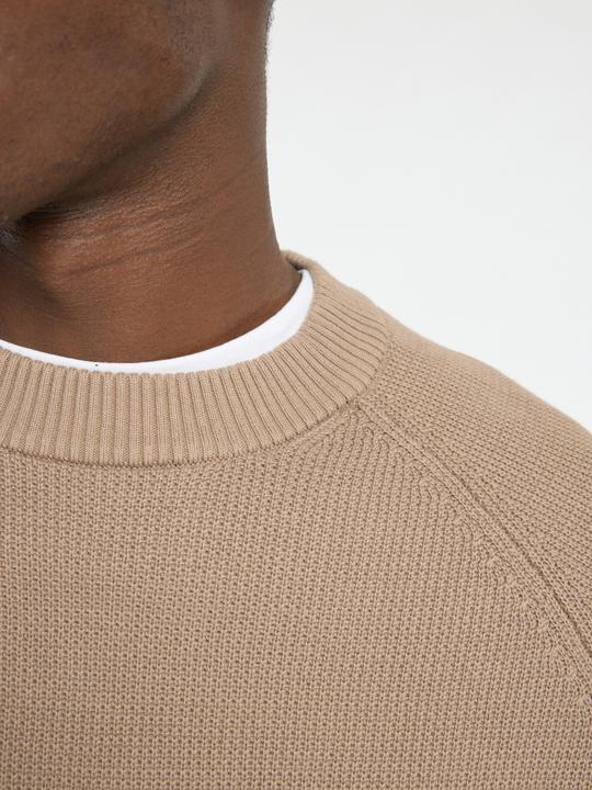 Actual product image Selected Homme 100% cotton jumper with round neckline (S)