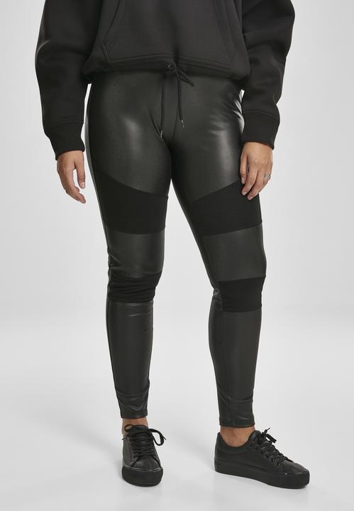 Immagine prodotto Urban Classics Leggings tecnici in finta pelle da donna (4XL)