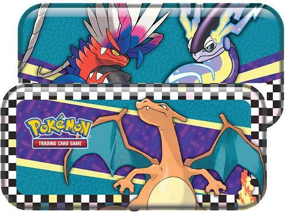 Actual product image Pokémon TCG Back To School Pencil Case 2024 *ANGLAIS* (English, Booster Pack)