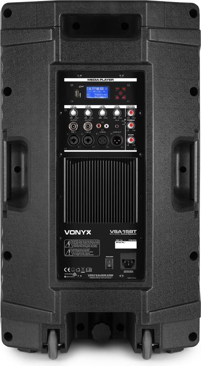 Image du produit Vonyx Haut-parleur VSA15BT (Actif, 1x 1000 W)