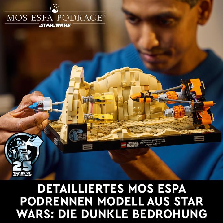 Image du produit LEGO Course de podium à Mos Espa - Diorama (75380, LEGO Star Wars)