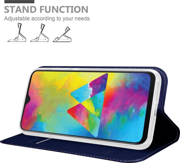 Produktbild Cadorabo Book Classy Style Cover (Samsung Galaxy M30s, Samsung Galaxy M21)