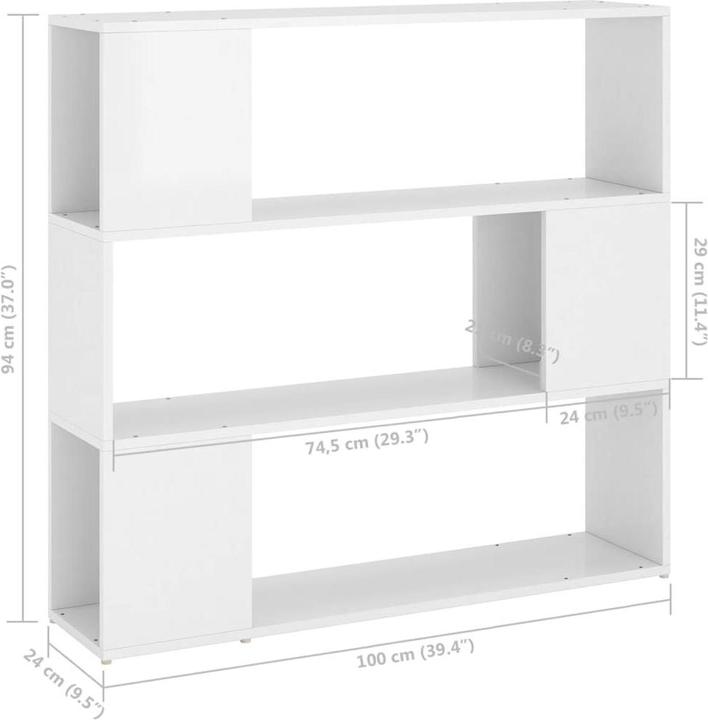 Immagine prodotto VidaXL Tabb (100 x 24 x 94 cm)