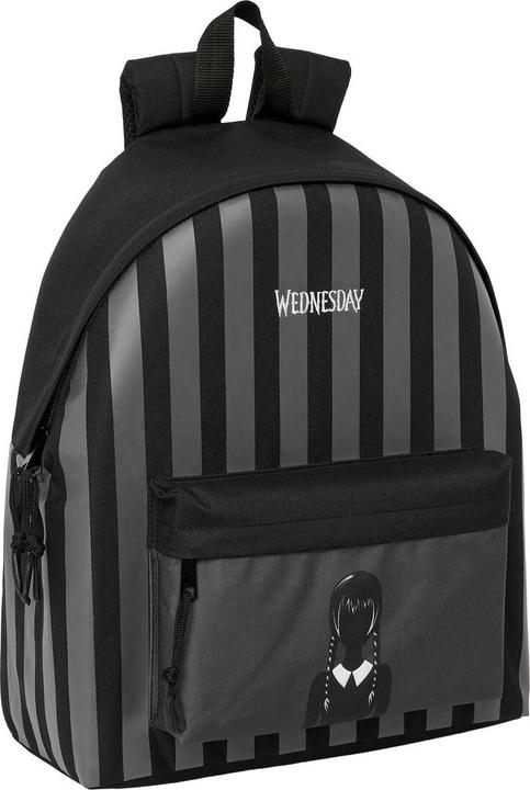 Wednesday Zaino scuola Black 33 x 42 x 15 cm