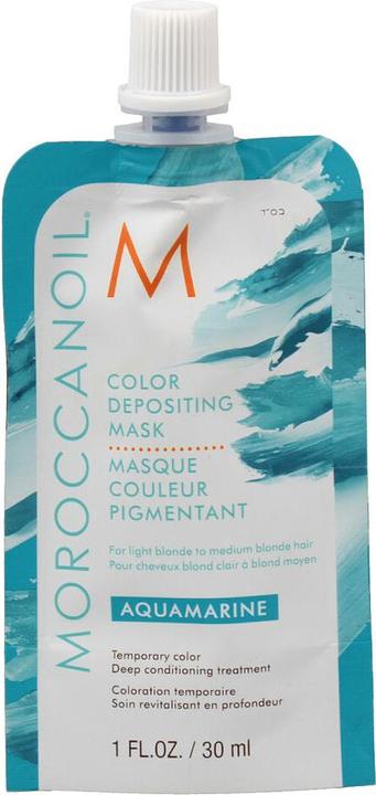 Produktbild Moroccanoil Color Depositing Mask Aquamarine (30 ml)