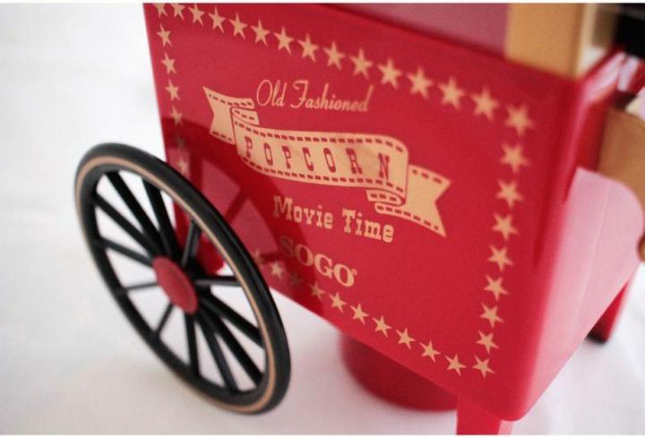 Actual product image Sogo Popcornmaschine Retro-Wagen