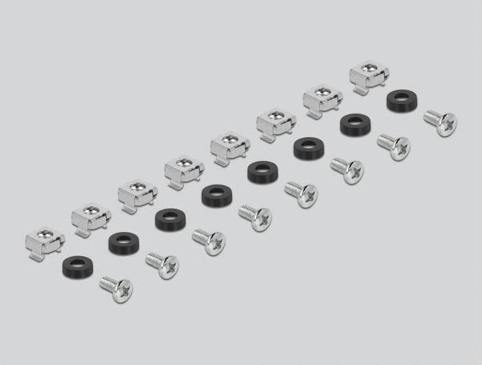 Actual product image Delock 19? Pull-out drawer 1 U, black