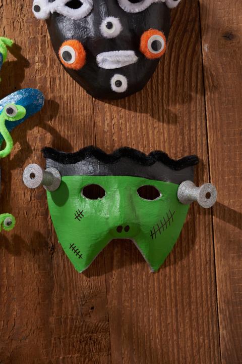 Image du produit VBS Masques pour enfants, papier mâché, lot de 6