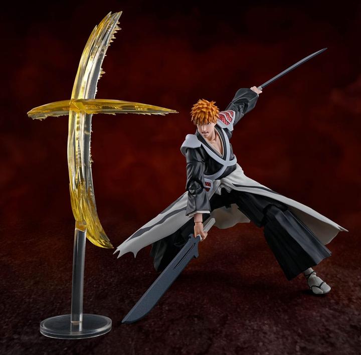 Produktbild Bandai Bleach: Thousand-Year Blood War S.H. Figuarts Actionfigur Ichigo Kurosaki Dual Zangetsu 16 cm