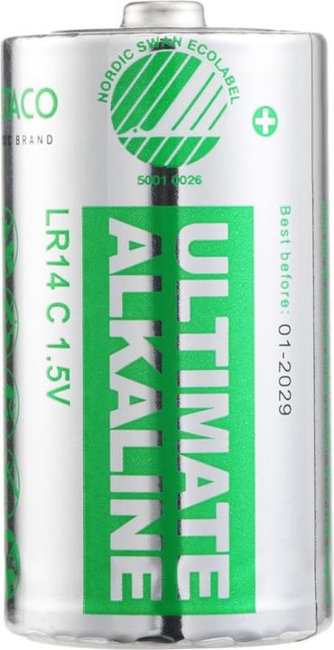 Produktbild Deltaco Ultimate Alkaline batteries, L (10 Stk., C)