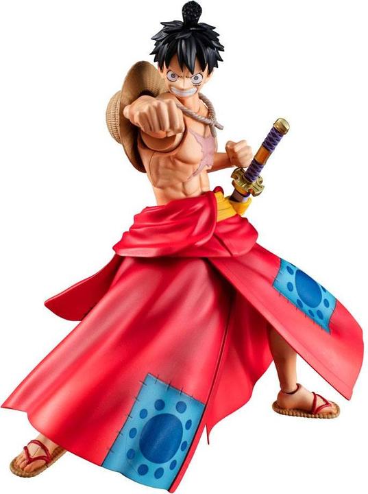 Actual product image Megahouse AF One Piece Luffy Taro VAH 17cm