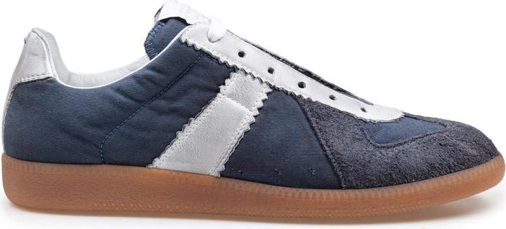 Produktbild Maison Martin Margiela Maison margiela sneakers replica in leather and fabric color blue/white (41)